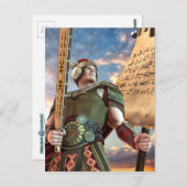 Kapitein Moroni Briefkaart (Voorkant / Achterkant)