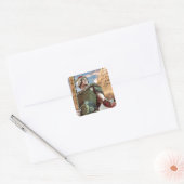 Kapitein Moroni Vierkante Sticker (Envelop)