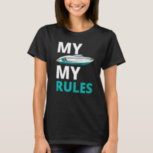 Kapitein motorboat Regatta Skipper Boat T-shirt
