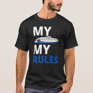 Kapitein motorboat Regatta Skipper Boat T-shirt