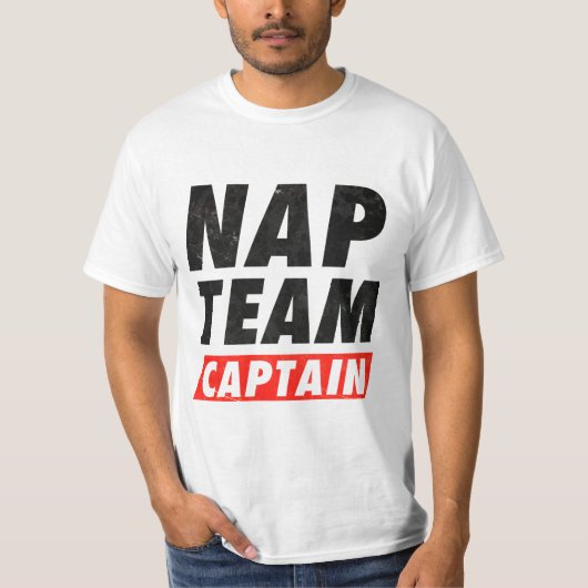 Kapitein Nap Team T-shirt (Voorkant)