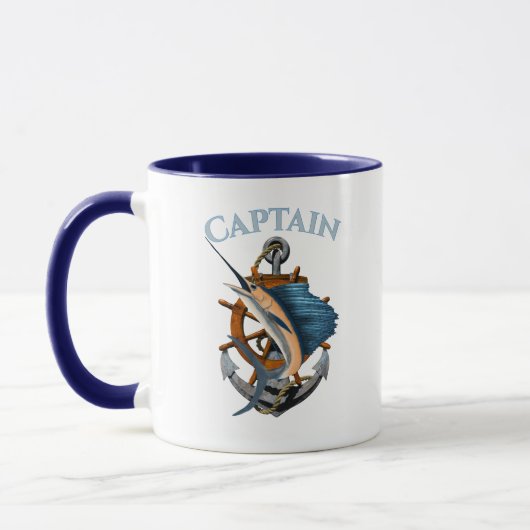 Kapitein Nautical Anchor Deep Zee Vist Mok (Links)