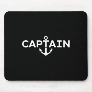 Kapitein Nautical Anker Boater Zeiler Jachten Boa Muismat