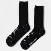 Kapitein Nautical Name Anchor Sailing Socks Sokken (Links)