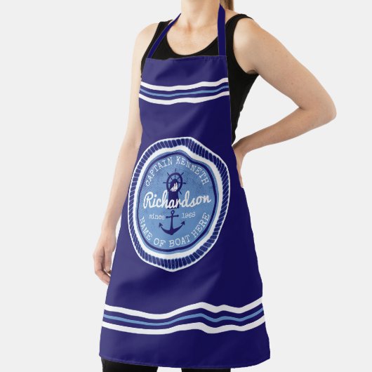 Kapitein  Nautical Rope Anchor Helm Boat Schort (Insitu)
