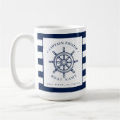 Kapitein Nautical Threadboot Koffiemok (Links)