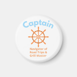 Kapitein – Navigator van Wegreizen Magneet
