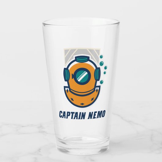 Kapitein Nemo/Gents FF Pint Glass Glas (Achterkant)