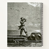 Kapitein Nemo van 20000 collega's onder het Zee Notitieboek (Achterkant)