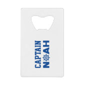 Kapitein Noah Creditkaart Flessenopener (Voorkant)