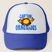 Kapitein Obnoxious Funny Trucker Pet (Voorkant)