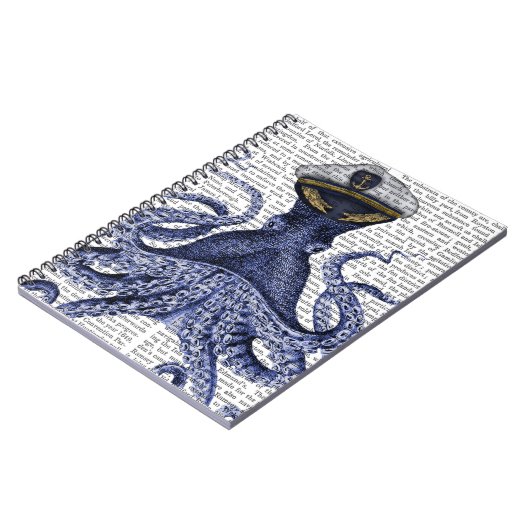 Kapitein Octopus Notitieboek (Linkerzijde)