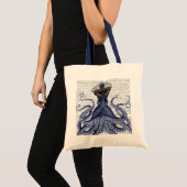Kapitein Octopus Tote Bag (Voorkant (product))
