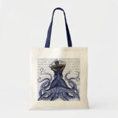Kapitein Octopus Tote Bag (Voorkant)
