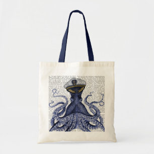 Kapitein Octopus Tote Bag