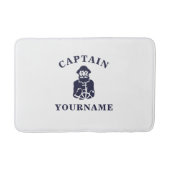 Kapitein Old Scruff met Jouw naam Bath Mat (Voorkant)