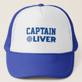Kapitein Oliver Trucker Hat Trucker Pet (Voorkant)