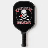 Kapitein oma pickleball paddle (Achterkant)
