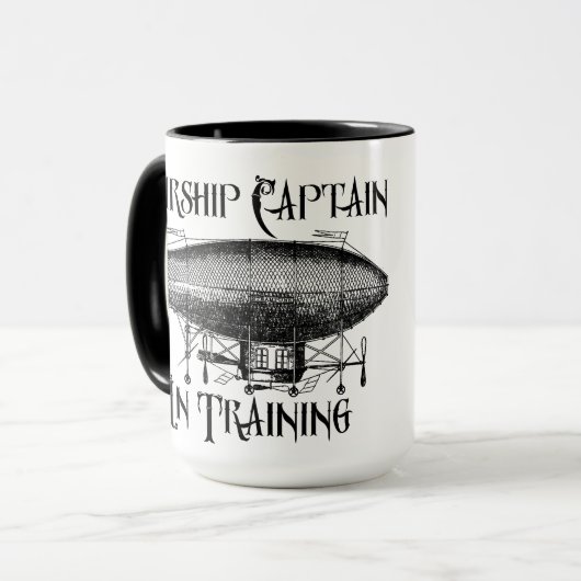 Kapitein opleiding, Steampunk Mok (Voorkant links)