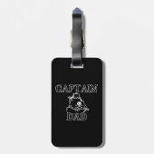 Kapitein, pa bagagelabel (Achterkant verticaal)