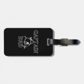 Kapitein, pa bagagelabel (Achterkant horizontaal)