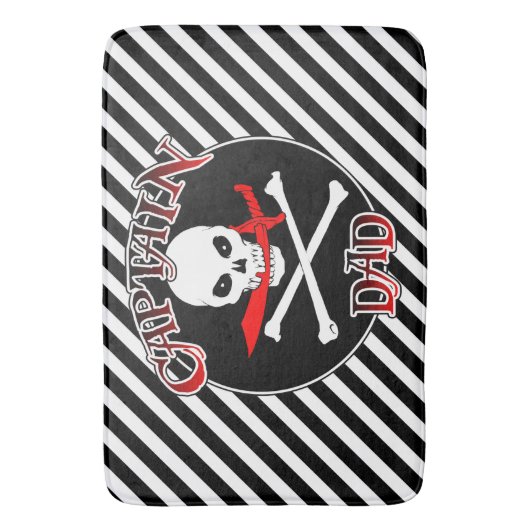 Kapitein Pa Bath Mat (Voorkant Verticaal)