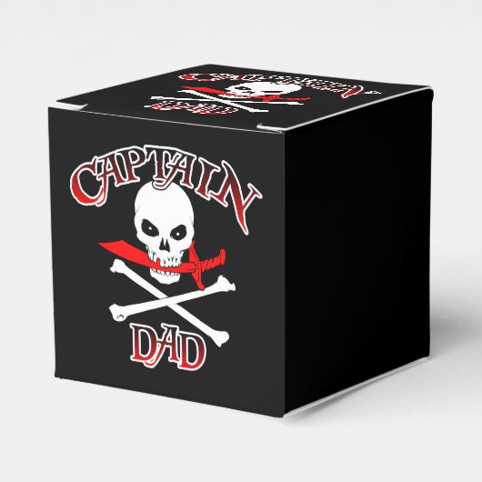 Kapitein, pa bedankdoosjes (Voorkant Zijde)