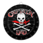 Kapitein, pa dartbord (Voorkant)