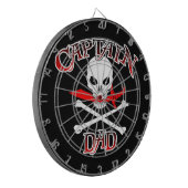 Kapitein, pa dartbord (Voorkant Links)