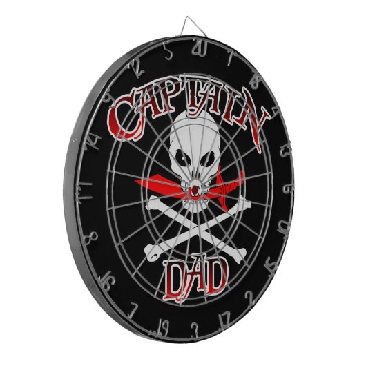 Kapitein, pa dartbord (Voorkant Links)