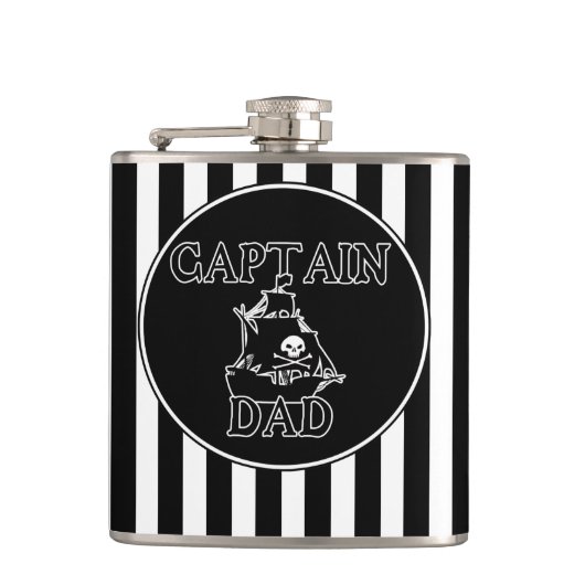 Kapitein Pa Flask Heupfles (Voorkant)