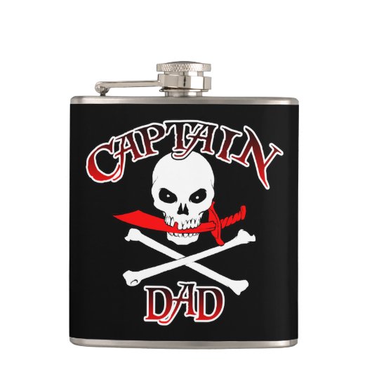 Kapitein Pa Flask Heupfles (Voorkant)