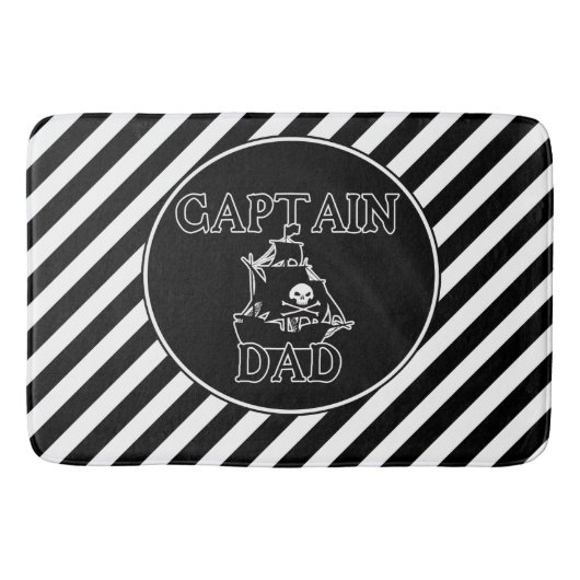 Kapitein Pa - Ghoruimtevaarder Galleon Bath Mat (Voorkant)