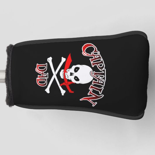 Kapitein, pa golfheadcover (Voorkant)
