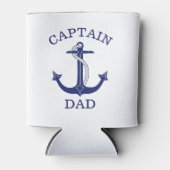 Kapitein Pa Nautical Anker Blikjeskoeler (Voorkant)