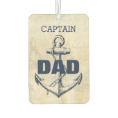 Kapitein Pa Photo Nautical Anchor Luchtverfrisser (Achterkant)