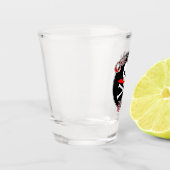 Kapitein, pa shot glas (Links)