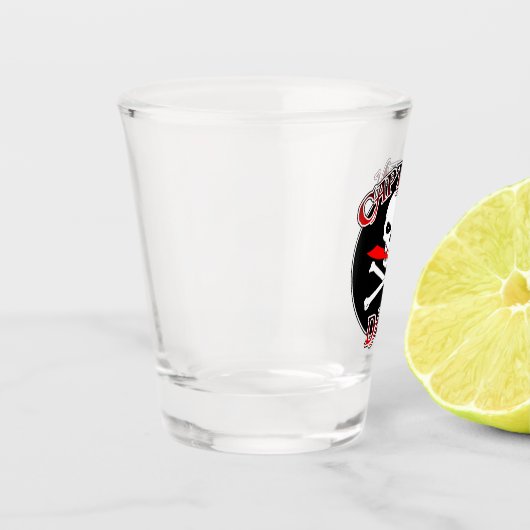 Kapitein, pa shot glas (Links)