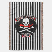 Kapitein Pa Throw Blanket Deken (Voorkant Verticaal)