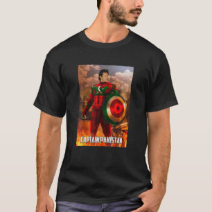 Kapitein Pakistan Imran Khan PTI Pakistan T-shirt