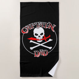 Kapitein Pap Beach Towel Strandlaken