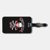 Kapitein Pap (Cutlass) Bagagelabel (Achterkant horizontaal)