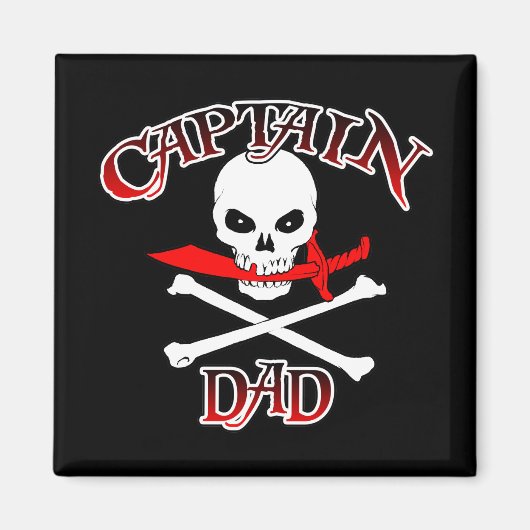Kapitein Pap (Cutlass) Magnet (Voorkant)