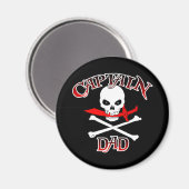 Kapitein Pap (Cutlass) Magnet (Voorkant / Achterkant)