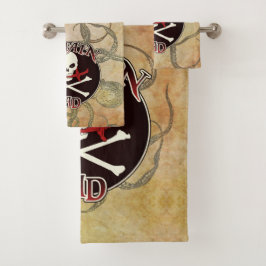 Kapitein Pap - Embraad door de Deep Bad Handdoek