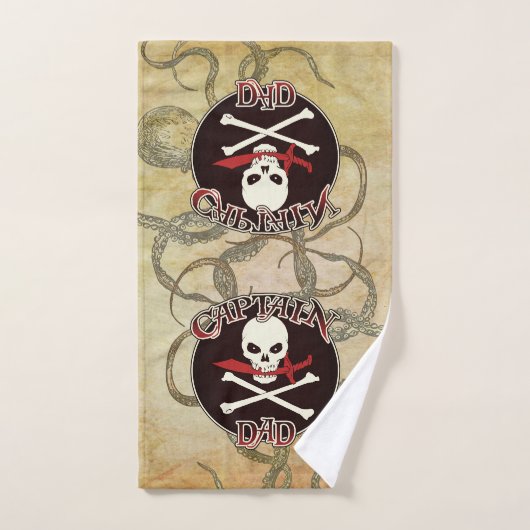 Kapitein Pap - Embraad door de Deep Bad Handdoek (Handdoek)