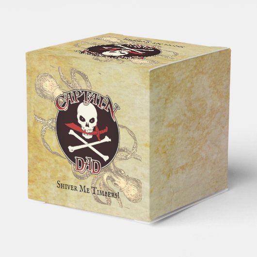 Kapitein Pap - Embraad door de Deep Bedankdoosjes (Achterkant)