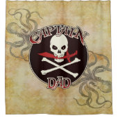 Kapitein Pap - Embraad door de Deep Douchegordijn (Voorkant)