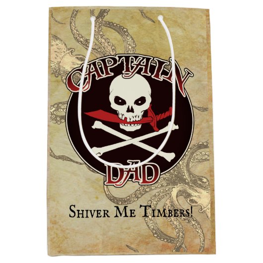 Kapitein Pap - Embraad door de Deep Medium Cadeauzakje (Voorkant)