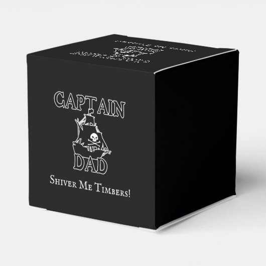 Kapitein Pap - Ghobold Galleon Bedankdoosjes (Achterkant)